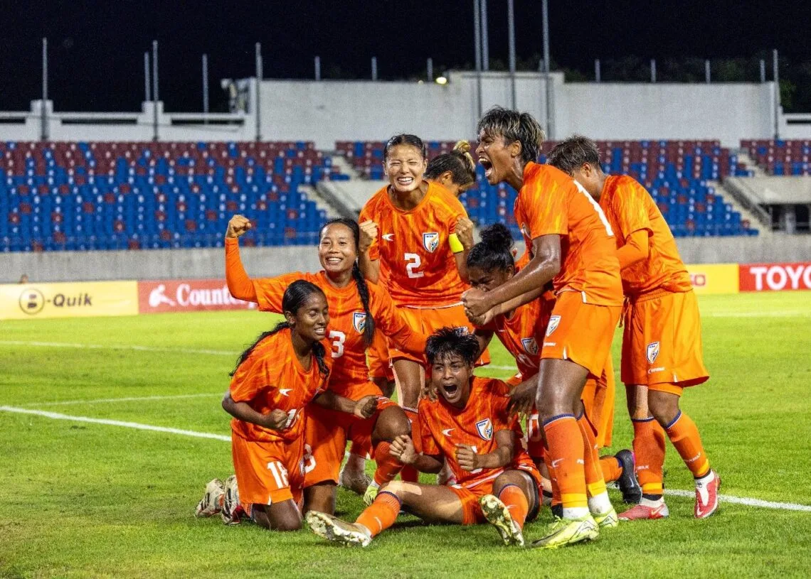 Indian women’s football triumph with Blue Tigresses united after securing Asian Cup spot