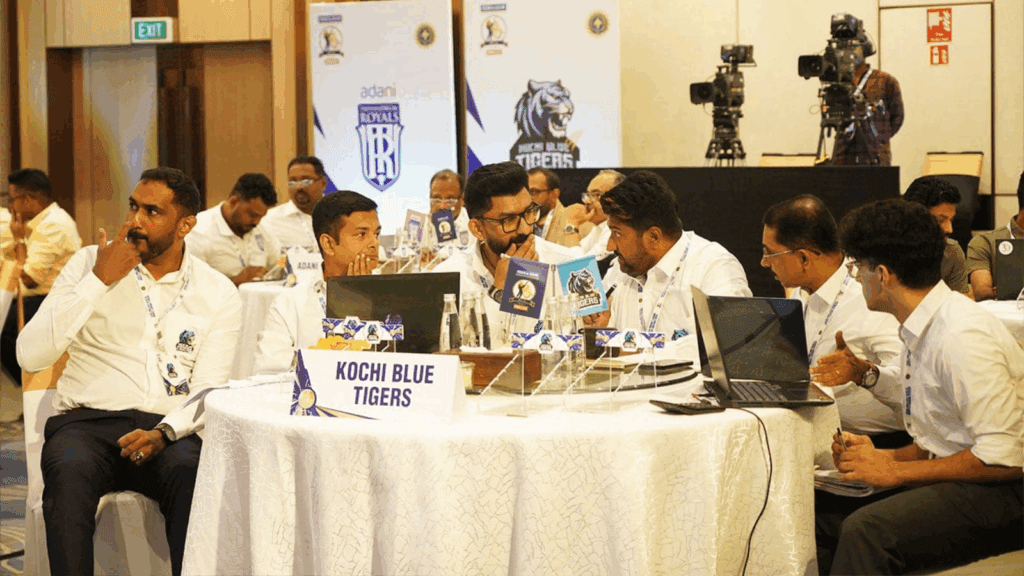 Kerala Cricket League 2025 auction
