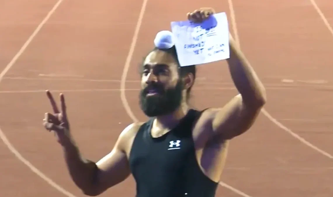 Gurindervir Singh Clocks 10.09s to Smash Men’s 100m National Record at Federation Cup
