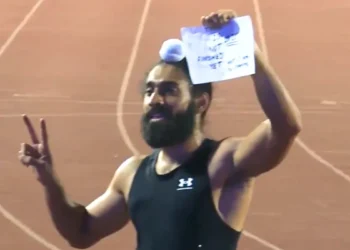 Gurindervir Singh Clocks 10.09s to Smash Men’s 100m National Record at Federation Cup